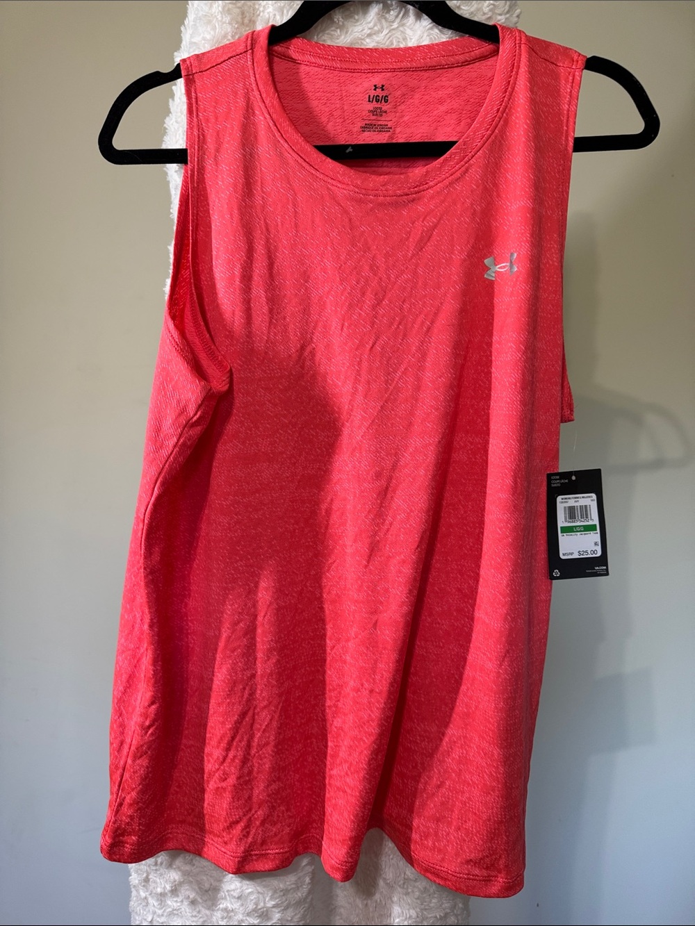 Under Armour Women’s Coral Pink Performance Tank